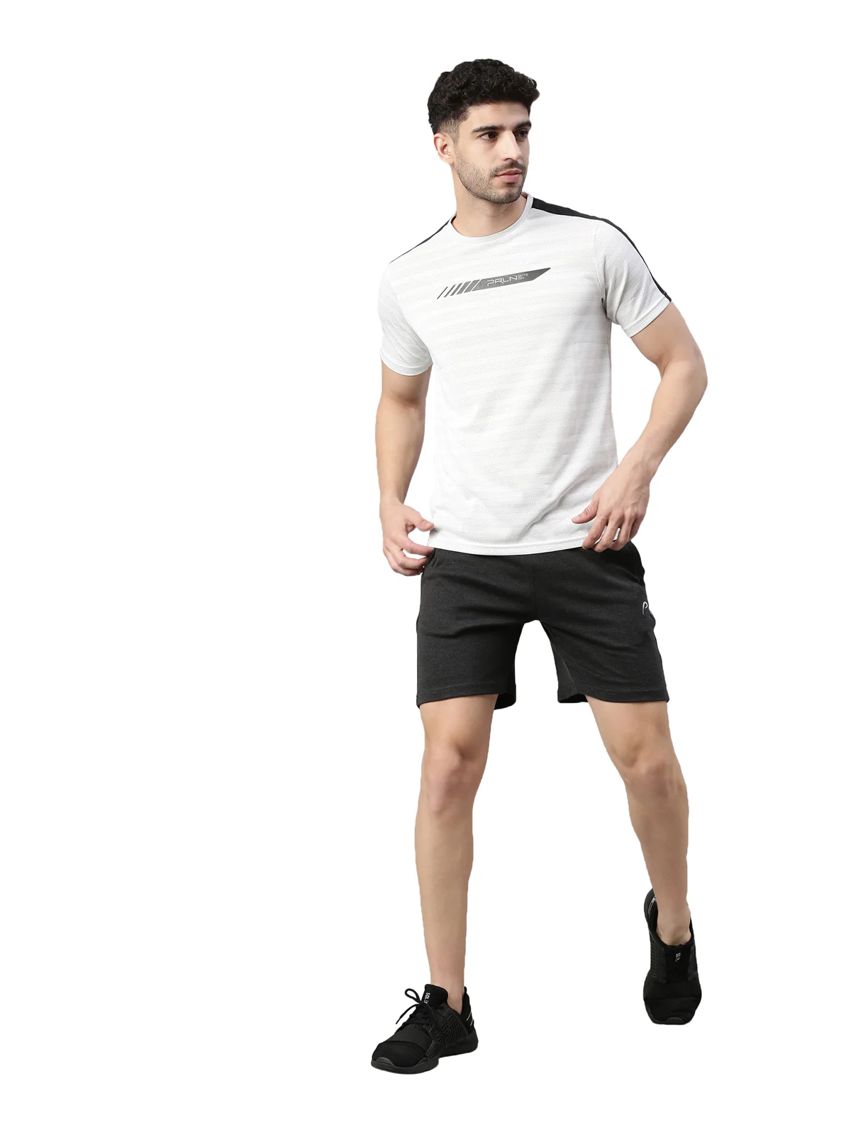 Men's Color Block Comfort Fit Shorts - Image 5