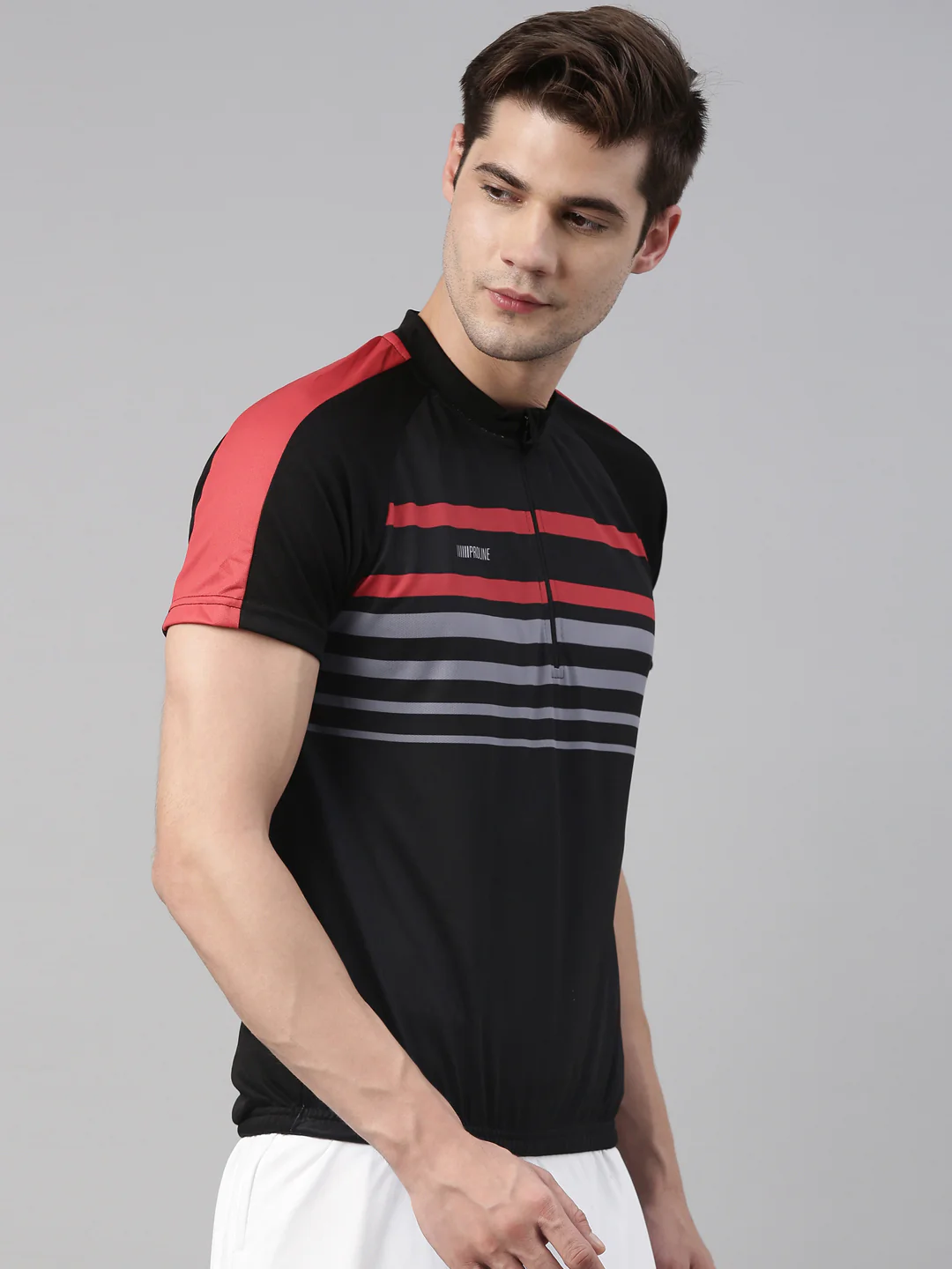 Men's Pro Dry Solid Cycling T-Shirts - Image 4