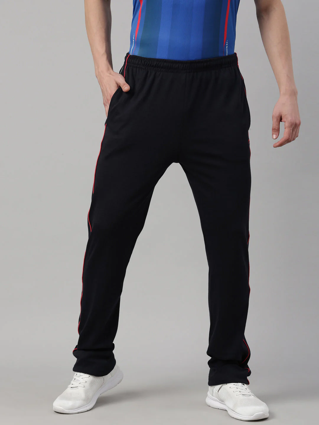 Men's Solid Classic Track Pants - Image 6