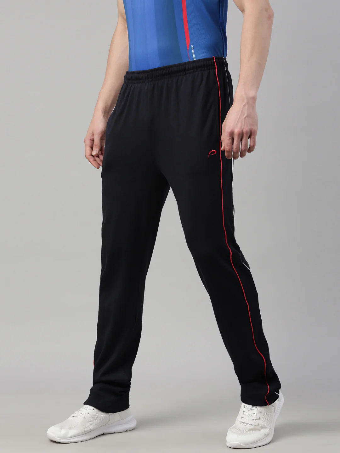 Men's Solid Classic Track Pants - Image 2