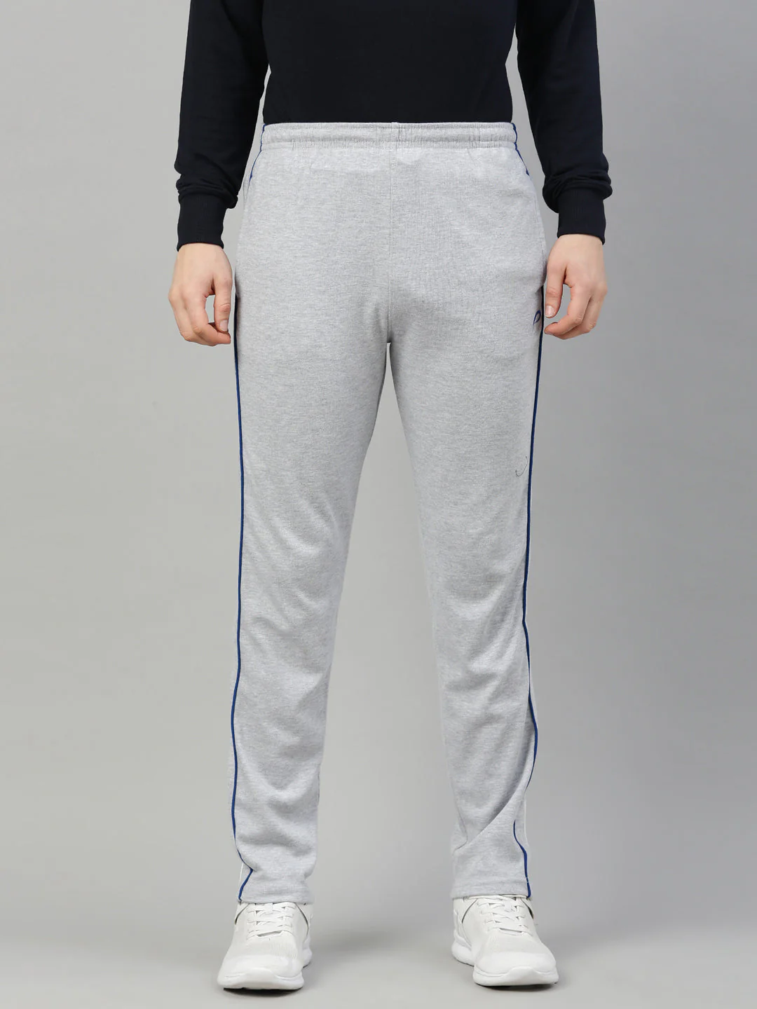 Men's Solid Classic Fit Track Pants - Image 6
