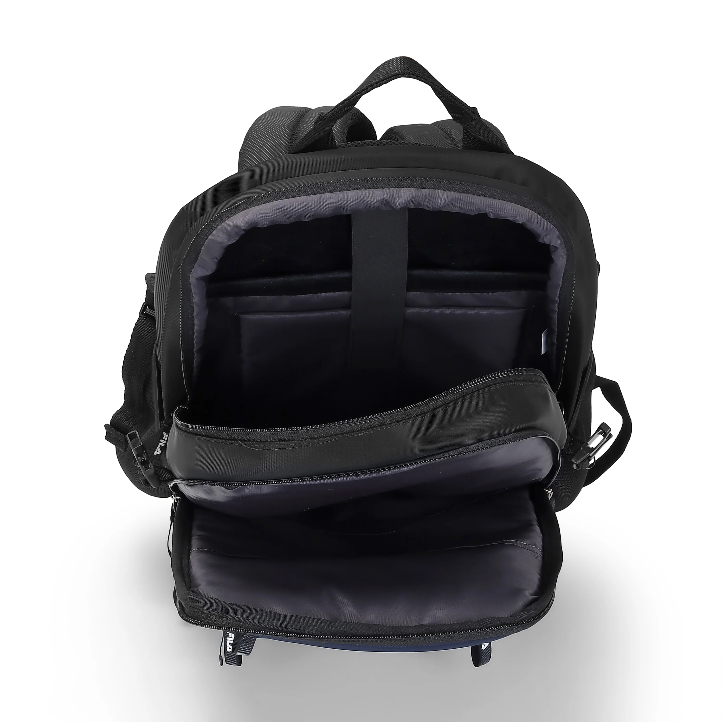 Unisex Black Fazor Backpack - Image 6