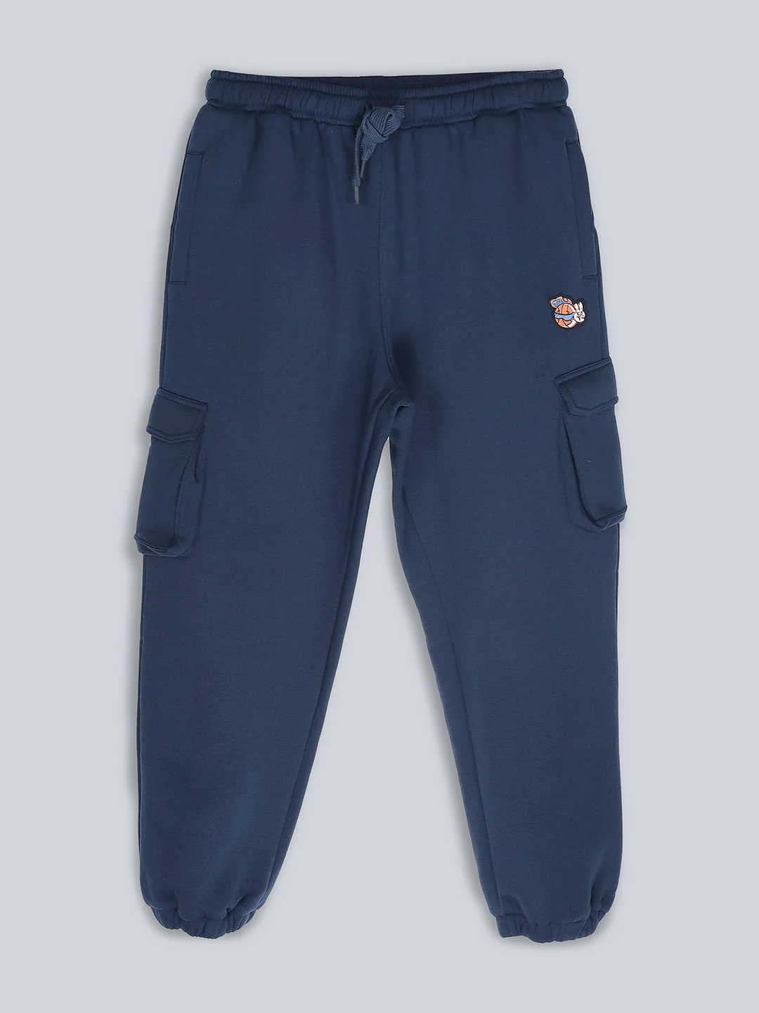Fila Unisex Black Trackpant & Jogger Loose Fit - Image 4
