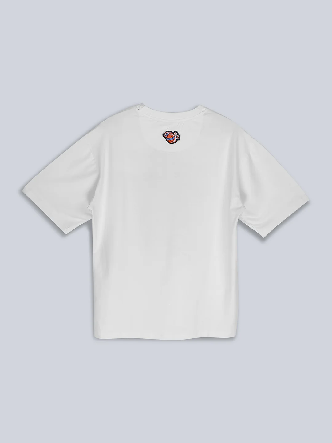 Fila Unisex White T-Shirt Loose Fit - Image 2