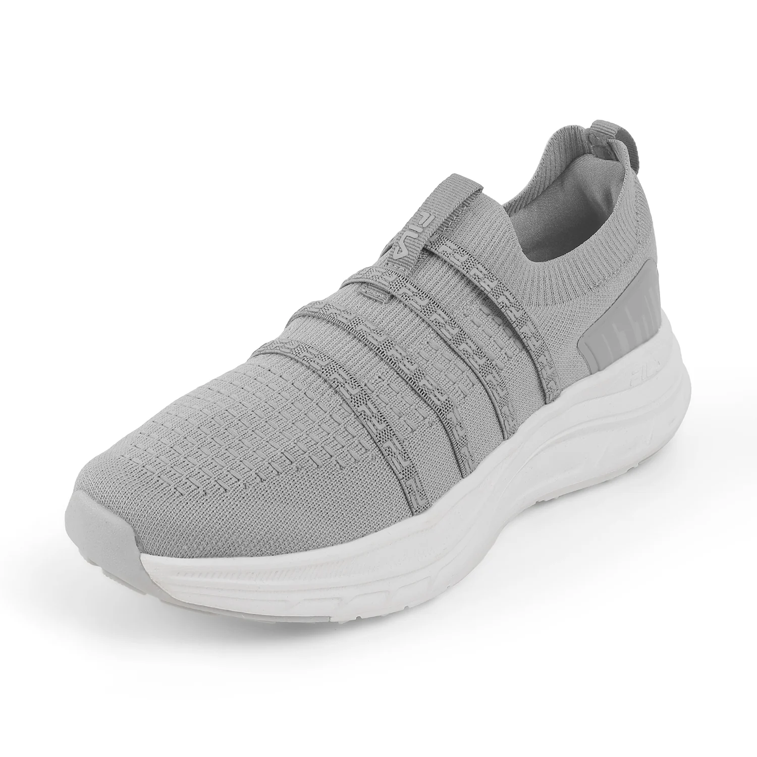 Fila Women Grey Ease Quad Shoes - Image 5