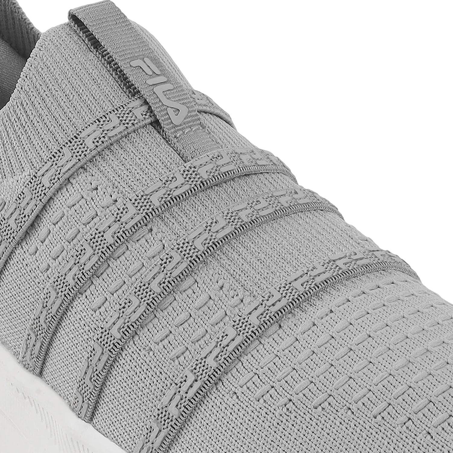 Fila Women Grey Ease Quad Shoes - Image 6